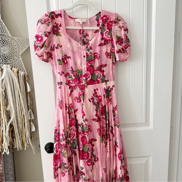 Loveshackfancy Coralie Dress Desert Pink - Picture 7 of 11